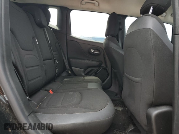 2017 Jeep Renegade Latitude with VIN ZACCJBBB9HPF31577, listed as a Copart auction lot 63588385 with 116,983 mi miles and Salvage title. Bid and sale history available at DreamBid. Image 11.