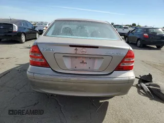 2003 Mercedes-Benz C 230 Kompressor with VIN WDBRF40J93F369431, listed as a Copart auction lot 75029414 with Not Provided miles and Salvage Title. Bid and sale history available at DreamBid. Image 6.