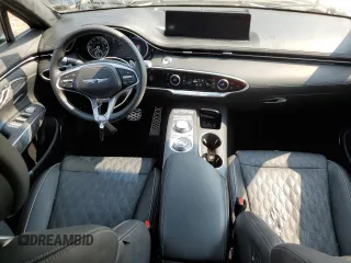 2024 Genesis GV70 Sport with VIN 5NMMCDTC4RH016527, listed as a Copart auction lot 59707955 with 16,545 mi miles and Salvage title. Bid and sale history available at DreamBid. Image 8.