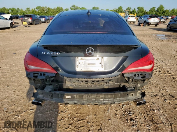 2014 Mercedes-Benz CLA 250 with VIN WDDSJ4EB5EN147700, listed as a Copart auction lot 57957115 with 135,229 mi miles and Salvage title. Bid and sale history available at DreamBid. Image 6.