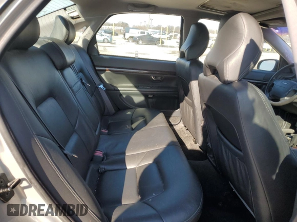 2000 Volvo S80 with VIN YV1TS94D1Y1127963, listed as a Copart auction lot 50544615 with 133,141 mi miles and Salvage Title. Bid and sale history available at carsss.com. Image 10.