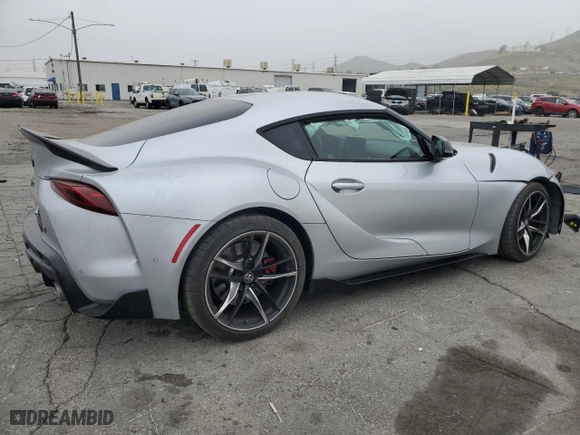 2022 Toyota GR Supra 3.0 with VIN WZ1DB0C0XNW051678, listed as a Copart auction lot 54990484 with 0 mi miles. Bid and sale history available at carsss.com. Image 3.