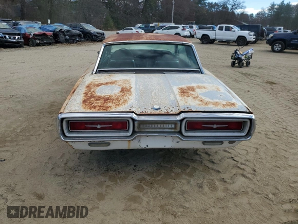 1964 Ford Thunderbird with VIN 4Y83Z162993, listed as a Copart auction lot 79625524 with 173,552 mi miles and Non Repairable. Bid and sale history available at DreamBid. Image 6.