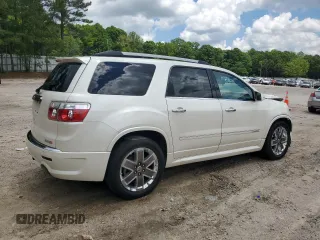 2012 GMC Acadia Denali z VIN 1GKKVTED6CJ148101, wystawiony jako Copart lot #57058195 z przebiegiem 105 231 mil mil oraz Szkoda całkowita • Salvage title. Historia ofert i sprzedaży dostępna na DreamBid. Obrazek 3.