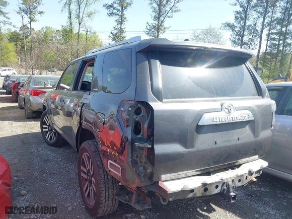2017 Toyota 4Runner SR5 with VIN JTEZU5JR2H5154502, listed as a IAAI auction lot 41919153 with 127,269 mi miles. Bid and sale history available at carsss.com. Image 14.