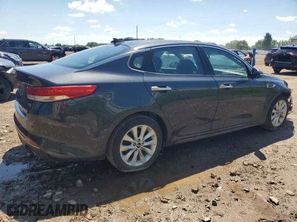 2017 Kia Optima EX with VIN 5XXGU4L37HG152139, listed as a Copart auction lot 62371045 with 114,785 mi miles and Clean title. Bid and sale history available at DreamBid. Image 3.