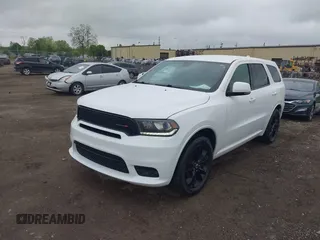 2019 Dodge Durango GT Plus with VIN 1C4RDHDG9KC556987, listed as a IAAI auction lot 42247322 with 116,130 mi miles and . Bid and sale history available at DreamBid. Image 17.
