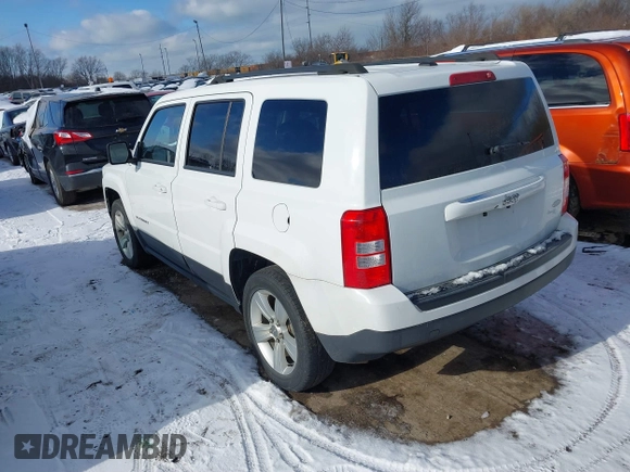 2016 Jeep Patriot High Altitude with VIN 1C4NJPFA8GD784622, listed as a IAAI auction lot 41216673 with 158,152 mi miles and . Bid and sale history available at DreamBid. Image 3.