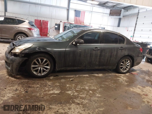 2008 Infiniti G35 Sedan x with VIN JNKBV61F28M255154, listed as a IAAI auction lot 41593045 with 243,554 mi miles. Bid and sale history available at carsss.com. Image 14.