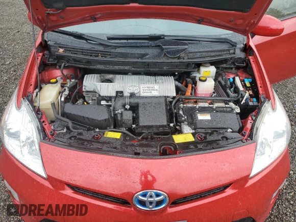 2013 Toyota Prius One with VIN JTDKN3DU3D1620866, listed as a Copart auction lot 61475385 with 165,490 mi miles and Clean title. Bid and sale history available at DreamBid. Image 11.
