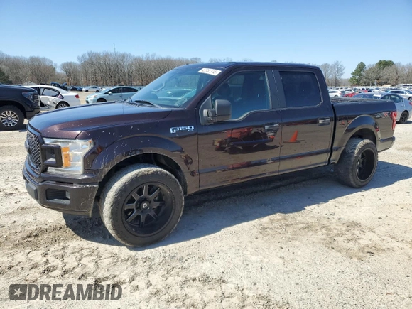 2019 Ford F-150 XL with VIN 1FTEW1CP1KKE44496, listed as a Copart auction lot 48352345 with 188,673 mi miles and Clean Title. Bid and sale history available at carsss.com. Image 1.