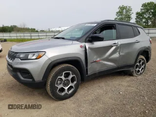 2022 Jeep Compass Trailhawk с VIN 3C4NJDDB7NT163504, выставлен на аукционе Copart как лот 60799975 с пробегом 16 312 миль миль и Списание • Salvage title. История ставок и продаж доступна на DreamBid. Изображение 1.
