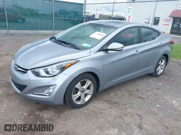 2016 Hyundai Elantra SE with VIN 5NPDH4AE3GH734642, listed as a IAAI auction lot 42188880 with 118,934 mi miles and . Bid and sale history available at DreamBid. Image 17.