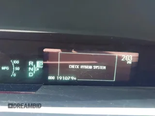 2011 Toyota Prius I with VIN JTDKN3DU5B0294247, listed as a IAAI auction lot 40360762 with 191,079 mi miles. Bid and sale history available at carsss.com. Image 7.