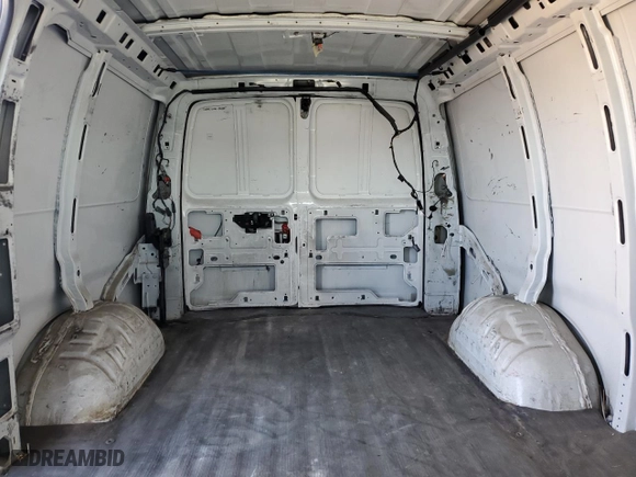 2009 Chevrolet Express Cargo Van with VIN 1GCGG25C391130564, listed as a Copart auction lot 48556715 with 262,088 mi miles and Salvage Title. Bid and sale history available at carsss.com. Image 10.