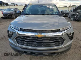 2024 Chevrolet TrailBlazer LS with VIN KL79MNSL8RB197689, listed as a Copart auction lot 42964705 with 22,110 mi miles and Salvage Title. Bid and sale history available at DreamBid. Image 5.