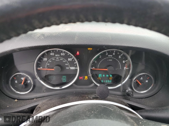2014 Jeep Wrangler Unlimited Sahara with VIN 1C4BJWEG3EL292912, listed as a Copart auction lot 46402825 with 91,392 mi miles and Salvage Title. Bid and sale history available at carsss.com. Image 9.