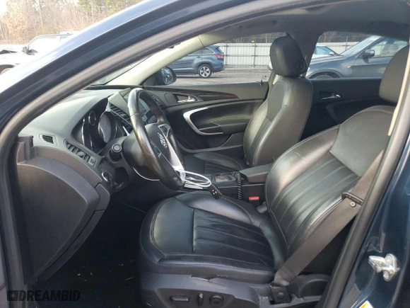 2011 Buick Regal CXL RL4 with VIN W04GS5EC4B1007906, listed as a Copart auction lot 85828344 with NaN miles and Salvage Title. Bid and sale history available at carsss.com. Image 7.