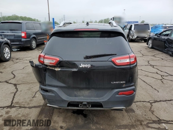 2017 Jeep Cherokee Limited с VIN 1C4PJLDS7HW558610, выставлен на аукционе Copart как лот 57754505 с пробегом 126 900 миль миль и Чистый • Clean title. История ставок и продаж доступна на DreamBid. Изображение 6.