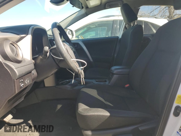 2018 Toyota RAV4 LE with VIN 2T3BFREVXJW741009, listed as a Copart auction lot 46268685 with 53,467 mi miles and Salvage Title. Bid and sale history available at DreamBid. Image 7.