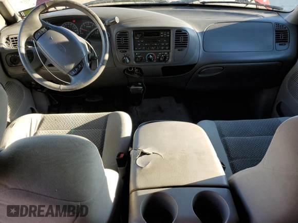 2002 Ford F-150 XLT with VIN 1FTRW08L02KB81578, listed as a Copart auction lot 47069215 with 201,148 mi miles and Salvage Title. Bid and sale history available at carsss.com. Image 8.