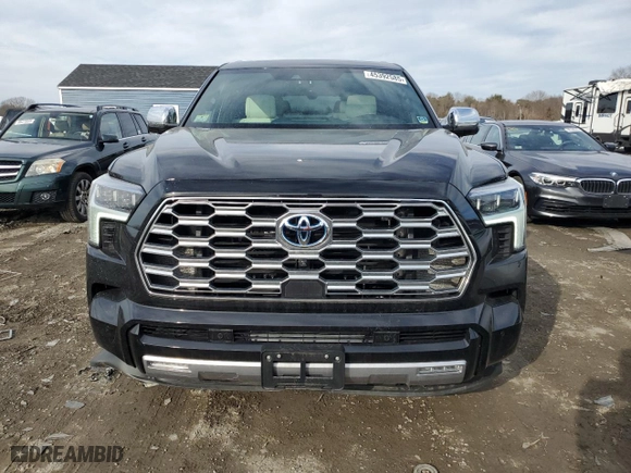 2023 Toyota Sequoia SR5 with VIN 7SVAAABA8PX018069, listed as a Copart auction lot 45392585 with 19,514 mi miles and Salvage Title. Bid and sale history available at carsss.com. Image 5.