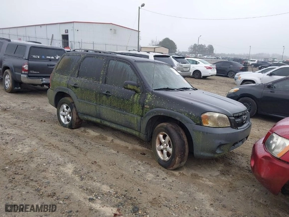 2006 Mazda Tribute i with VIN 4F2YZ02Z46KM28929, listed as a IAAI auction lot 41553166 with 1 mi miles. Bid and sale history available at carsss.com. Image 1.