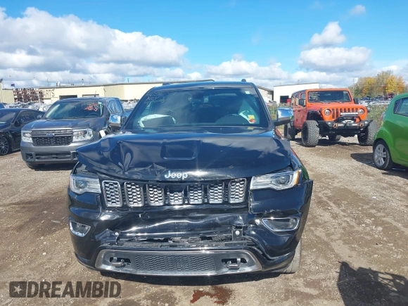 2020 Jeep Grand Cherokee Overland with VIN 1C4RJFCGXLC297961, listed as a IAAI auction lot 40584009 with 46,987 mi miles. Bid and sale history available at carsss.com. Image 12.