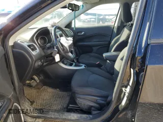 2020 Jeep Compass Sport with VIN 3C4NJDABXLT101046, listed as a Copart auction lot 46735745 with 109,059 mi miles and Salvage Title. Bid and sale history available at carsss.com. Image 7.