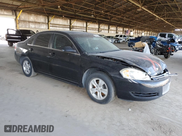 2014 Chevrolet Impala LS with VIN 2G1WA5E37E1172828, listed as a Copart auction lot 53988635 with 123,040 mi miles and Salvage Title. Bid and sale history available at DreamBid. Image 4.