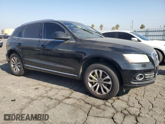 2013 Audi Q5 Premium Plus with VIN WA1LFAFP5DA082484, listed as a Copart auction lot 62761615 with 158,170 mi miles and Clean title. Bid and sale history available at DreamBid. Image 4.