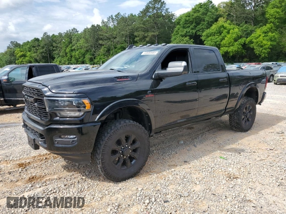 2022 Ram 2500 Limited with VIN 3C6UR5SL5NG185989, listed as a Copart auction lot 53680985 with 79,734 mi miles and Non repairable. Bid and sale history available at DreamBid. Image 1.