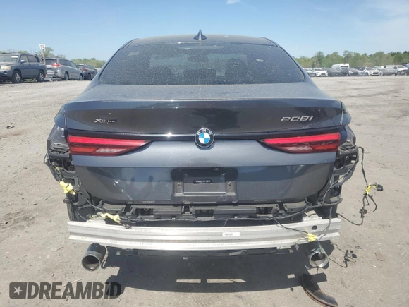 2021 BMW 2 Series 228i xDrive with VIN WBA73AK06M7G33379, listed as a Copart auction lot 53975125 with 32,571 mi miles and Salvage Title. Bid and sale history available at DreamBid. Image 6.
