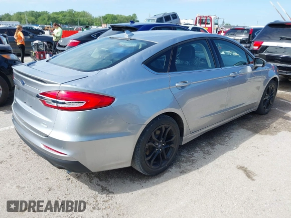 2020 Ford Fusion SE with VIN 3FA6P0HD4LR251532, listed as a IAAI auction lot 42214629 with 53,933 mi miles and . Bid and sale history available at DreamBid. Image 4.