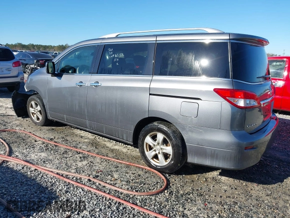 2017 Nissan Quest SV with VIN JN8AE2KP9H9165133, listed as a IAAI auction lot 41789379 with 131,063 mi miles. Bid and sale history available at carsss.com. Image 3.