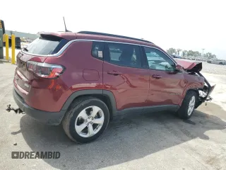 2021 Jeep Compass Latitude with VIN 3C4NJCBB1MT505377, listed as a Copart auction lot 59746895 with 44,217 mi miles and Non repairable. Bid and sale history available at DreamBid. Image 3.
