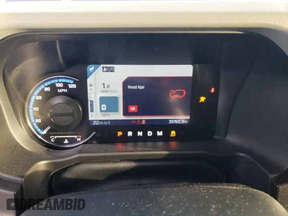 2022 Ford Bronco with VIN 1FMEE5DP3NLB87781, listed as a Copart auction lot 45737175 with 39,760 mi miles and Salvage title. Bid and sale history available at DreamBid. Image 9.