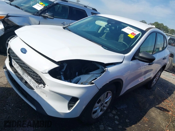 2022 Ford Escape S with VIN 1FMCU0F65NUA27557, listed as a IAAI auction lot 42060587 with 33,607 mi miles and . Bid and sale history available at DreamBid. Image 2.
