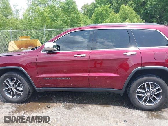 2017 Jeep Grand Cherokee Limited z VIN 1C4RJEBGXHC752018, wystawiony jako IAAI lot #42253593 z przebiegiem 127 721 mil mil oraz . Historia ofert i sprzedaży dostępna na DreamBid. Obrazek 14.