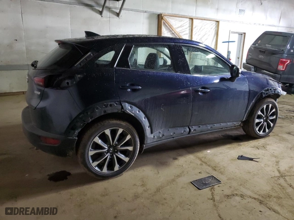 2019 Mazda CX-3 Grand Touring with VIN JM1DKFD7XK0449386, listed as a Copart auction lot 47181385 with 91,851 mi miles and Clean Title. Bid and sale history available at carsss.com. Image 3.