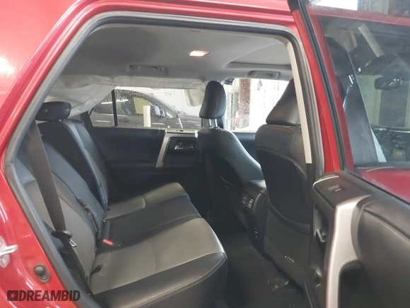 2019 Toyota 4Runner SR5 with VIN JTEBU5JR8K5705475, listed as a IAAI auction lot 41699077 with 110,216 mi miles. Bid and sale history available at carsss.com. Image 8.