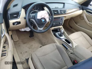 2013 BMW X1 28i with VIN WBAVM1C54DVW42668, listed as a Copart auction lot 47722045 with 71,450 mi miles and Salvage Title. Bid and sale history available at carsss.com. Image 8.