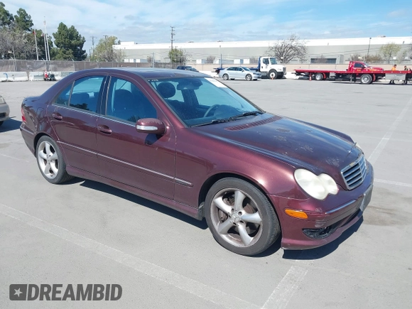 2006 Mercedes-Benz C 230 Sport with VIN WDBRF52H46A878392, listed as a IAAI auction lot 41849441 with 169,072 mi miles and . Bid and sale history available at carsss.com. Image 1.