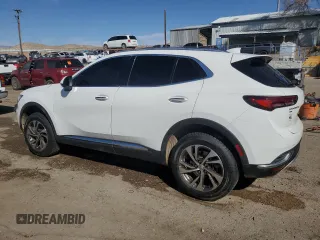 2022 Buick Envision Essence with VIN LRBFZPR47ND031386, listed as a Copart auction lot 48136765 with 97,120 mi miles and Salvage Title. Bid and sale history available at carsss.com. Image 2.