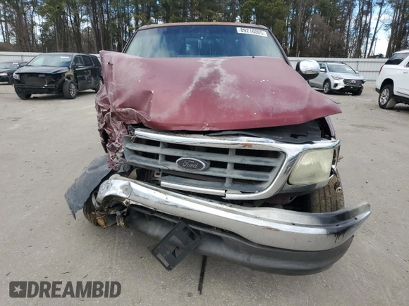 2003 Ford F-150 XL with VIN 1FTRX17W93NA02971, listed as a Copart auction lot 89216005 with 0 mi miles and Salvage Title. Bid and sale history available at carsss.com. Image 5.
