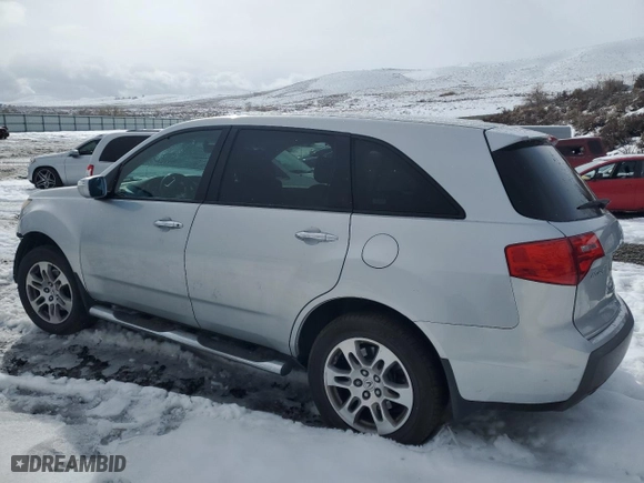 2007 Acura MDX Tech Pkg with VIN 2HNYD283X7H521681, listed as a Copart auction lot 44910795 with 83,326 mi miles and Salvage Title. Bid and sale history available at carsss.com. Image 2.