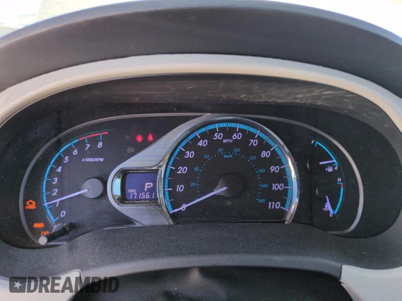 2013 Toyota Sienna XLE with VIN 5TDDK3DC4DS056852, listed as a Copart auction lot 64286005 with 171,561 mi miles and Clean title. Bid and sale history available at DreamBid. Image 9.