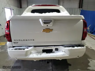 2013 Chevrolet Avalanche LTZ with VIN 3GNTKGE75DG293943, listed as a Copart auction lot 45305125 with 0 mi miles and Salvage Title. Bid and sale history available at carsss.com. Image 6.