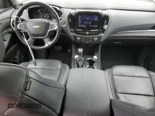 2021 Chevrolet Traverse LT with VIN 1GNEVHKWXMJ214024, listed as a Copart auction lot 56917015 with 68,829 mi miles and Salvage title. Bid and sale history available at DreamBid. Image 8.