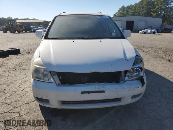 2010 Kia Sedona LX with VIN KNDMG4C35A6342603, listed as a Copart auction lot 76659124 with 205,052 mi miles and Clean Title. Bid and sale history available at carsss.com. Image 5.